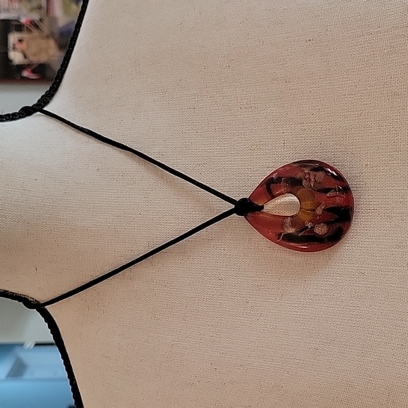 Italian Glass Necklace - Picture 1 of 4